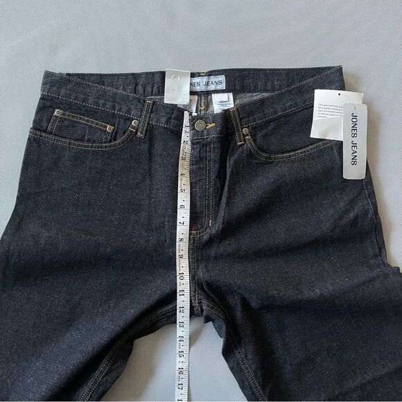 Vintage Deadstock Black Jones Jeans Boyfriend Relaxed Fit Women’s Size 16 - Picture 5 of 8